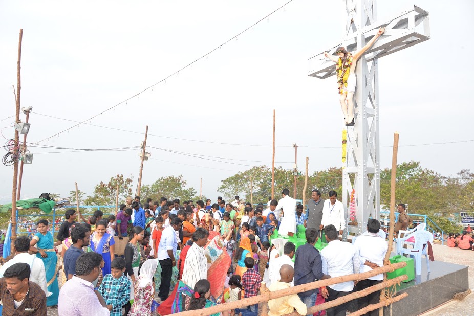 Gunadala Matha Feast, Vijayawada, India