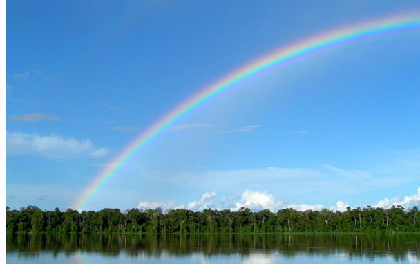 Giornata mondiale della terra Arcobaleno Purus