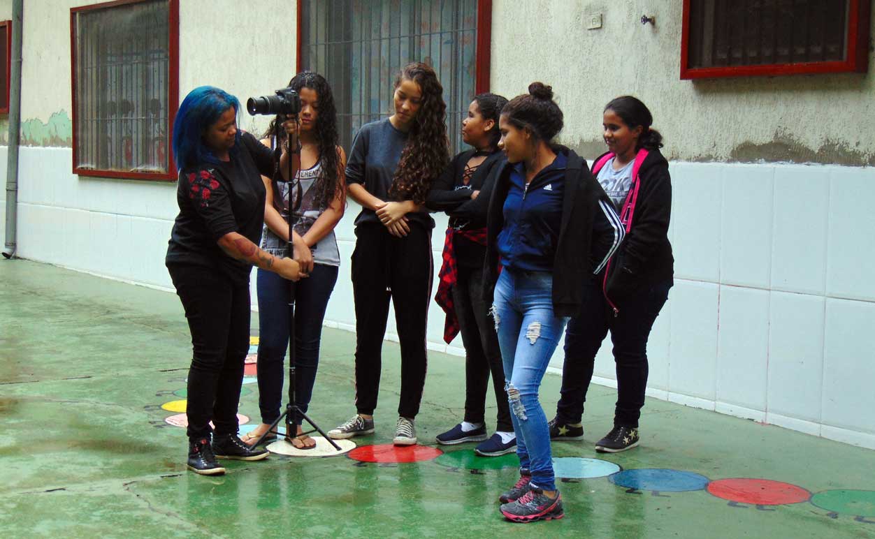 Projeto Olhar Jovem - aula técnica