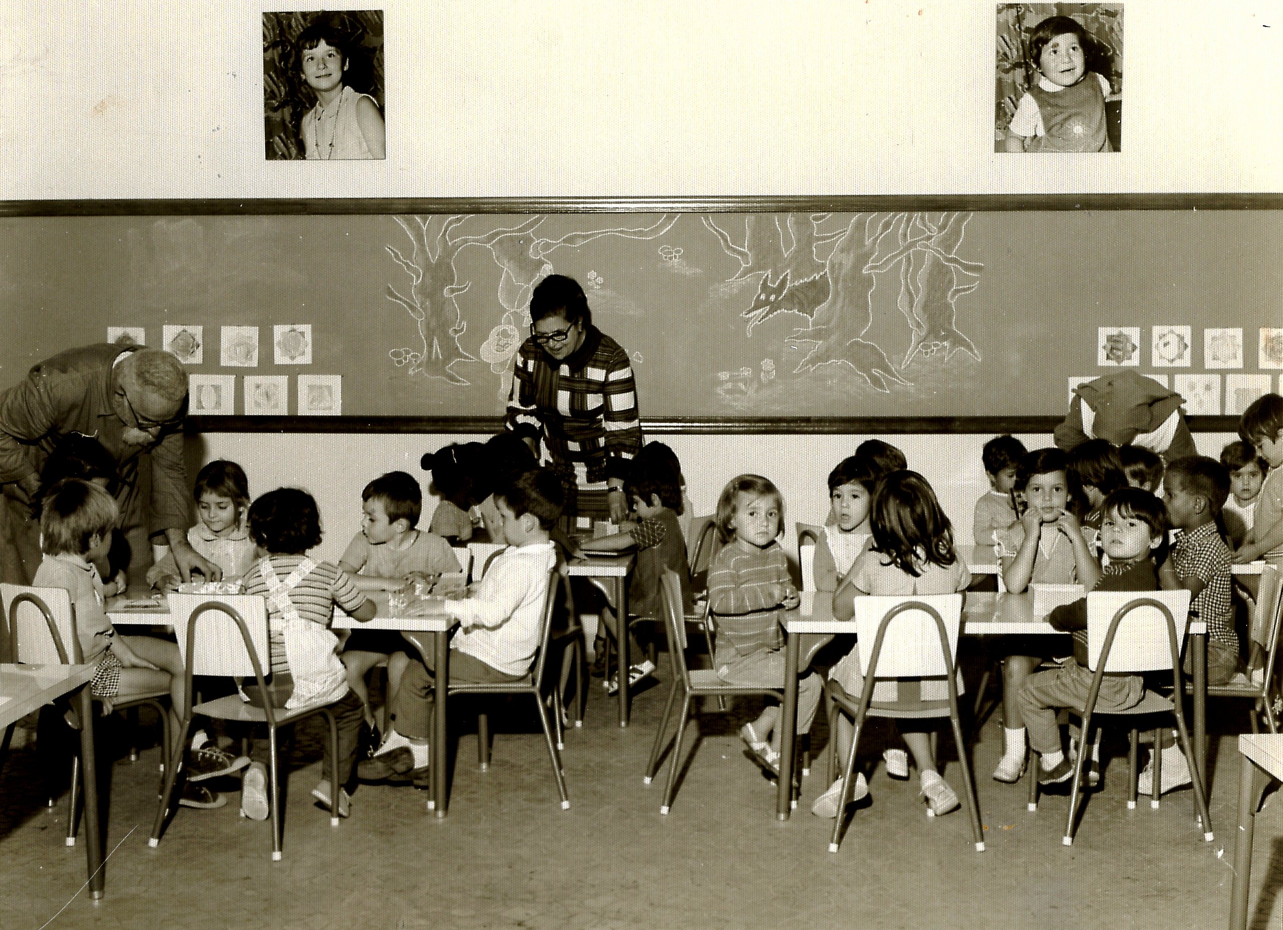 Scuola materna a Bragança Paulista 1972